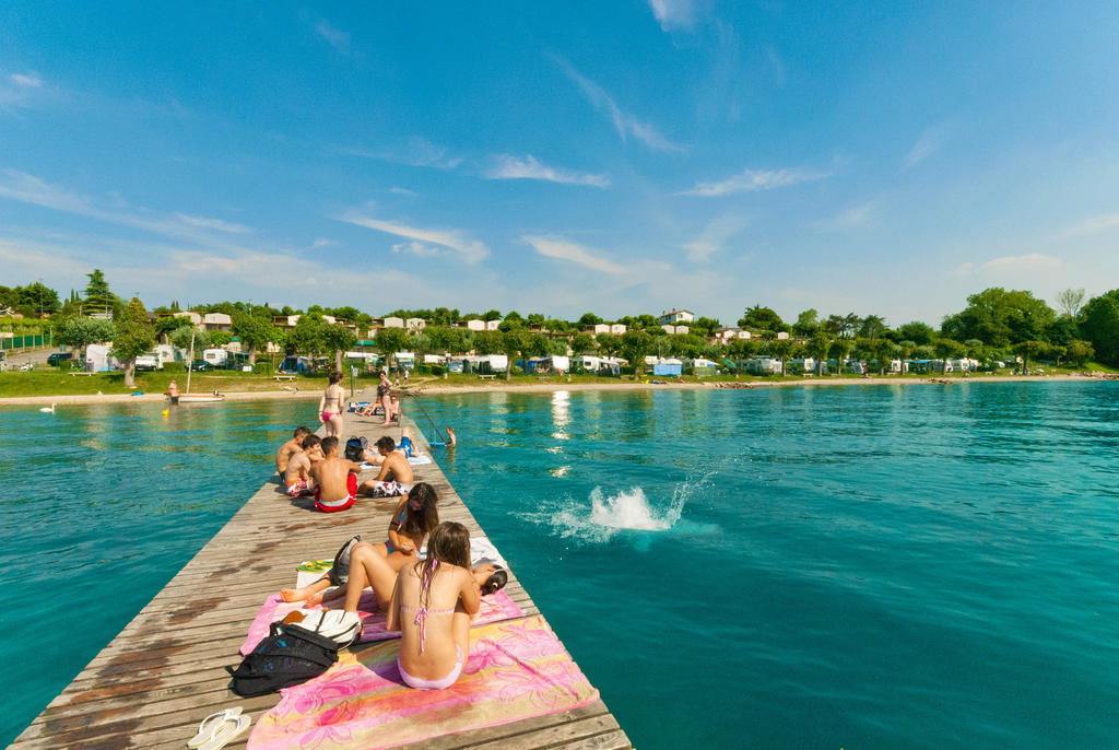 Camping Lido Lazise Bagian luar foto